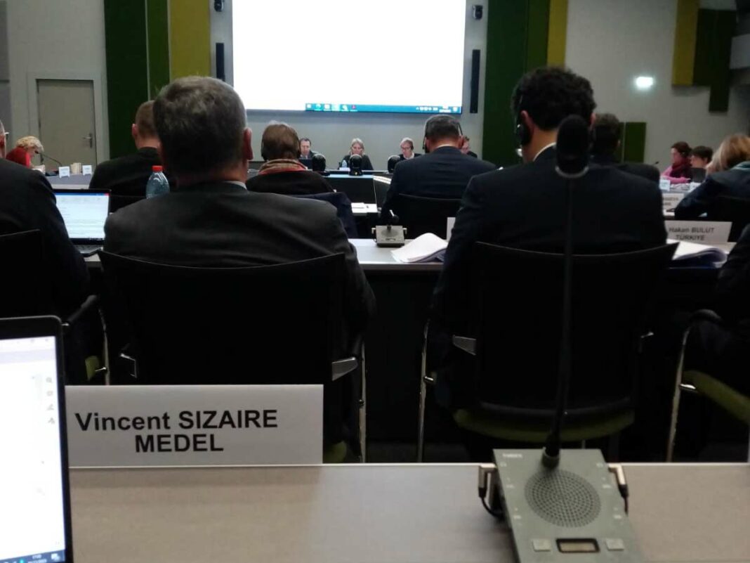 Vincent Sizaire representing MEDEL at the 24th Plenary Meeting of the Consultative Council of European Judges (CCJE)