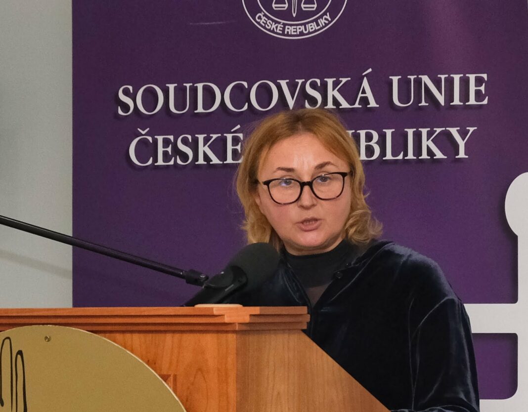 Mariarosaria Guglielmi at the 34th Annual General Meeting of the Czech Union of Judges