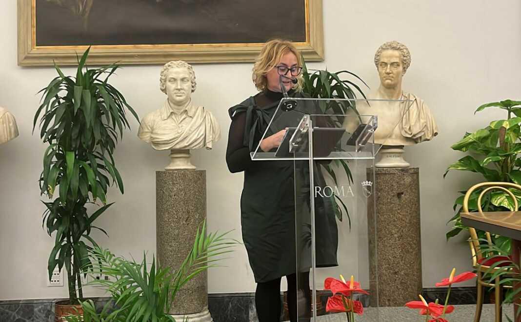 Mariarosaria Guglielmi at the at the celebration of the 60th anniversary of Magistratura democratica